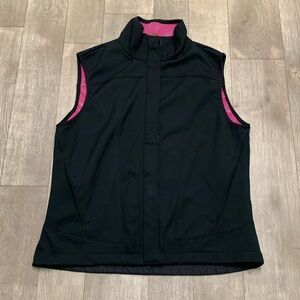 Womens Columbia Sportswear Convert‎ Black Full Zip Pocket Vest